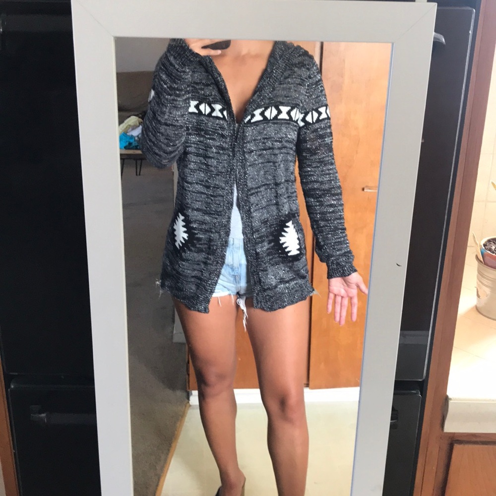 Chevron cardigan hoodie 🌵🪐